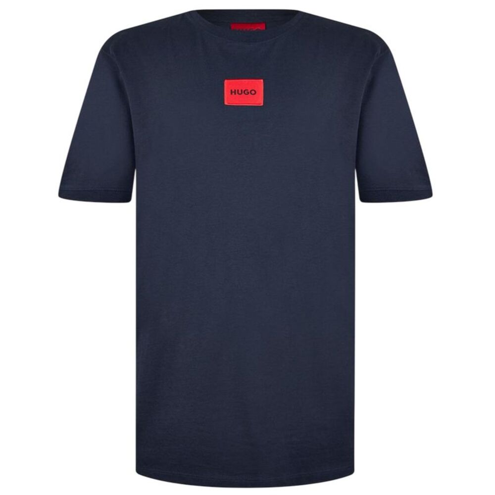 Hugo Mens Diragolino Chest Logo T-Shirt / Dark Blue